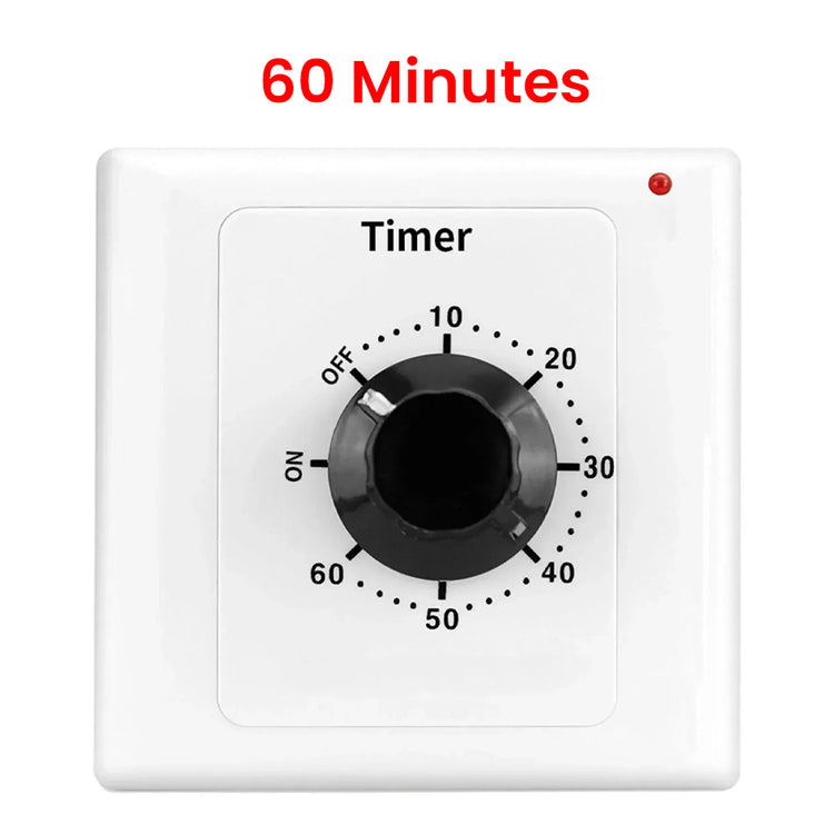 60 minute motor timer switch