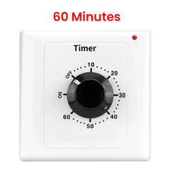 Motor Timer Switch - 15, 30, 60 & 120 Minutes Variations - 15A Load Rating