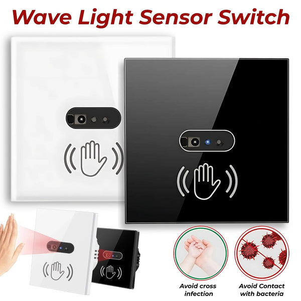 Smart Infrared Non-Contact Wall Light Switch – Wave Touchless Sensor with WiFi and without WiFi variation