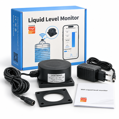 Tuya Smart WiFi Ultrasonic Water Tank Level Monitor 0.1–5m IP65