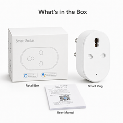 Tuya 16A power monitor smart plug product image