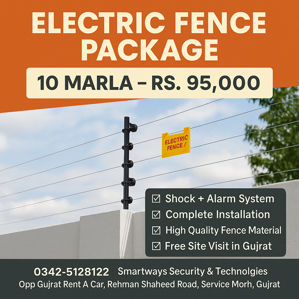 Electric Fence, Electric Wire, Fencing system, Current system, Security System, Home Security