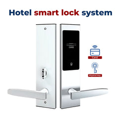 TT Hotel Door Lock System – Smart RFID Card & Mechanical Key | Electronic Keyless Entry Lock TT app for Hotels & Offices