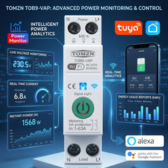 Tomzn 63A Tuya WiFi MCB Smart WIFi Breaker