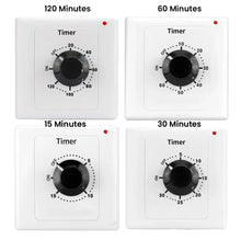 Set on/off timings