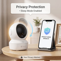 EZVIZ H6C PRO - 2MP IR NIGHT VISION 360° PANORAMIC PAN & TILT WI-FI INDOOR CAMERA