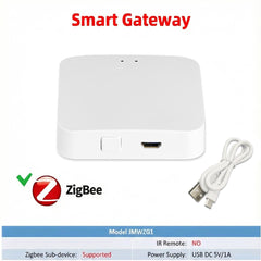 Tuya Zigbee Gateway Wireless Gateway Hub Multi Mode Gateway for Zigbee Devices