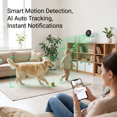EZVIZ H6C PRO - 2MP IR NIGHT VISION 360° PANORAMIC PAN & TILT WI-FI INDOOR CAMERA