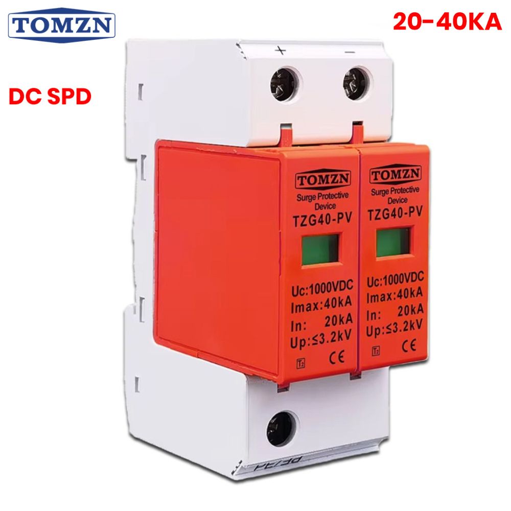 TOMZN DC SPD 1000V 20KA~40KA Arrester Device, Tomzn  spd, dc spd