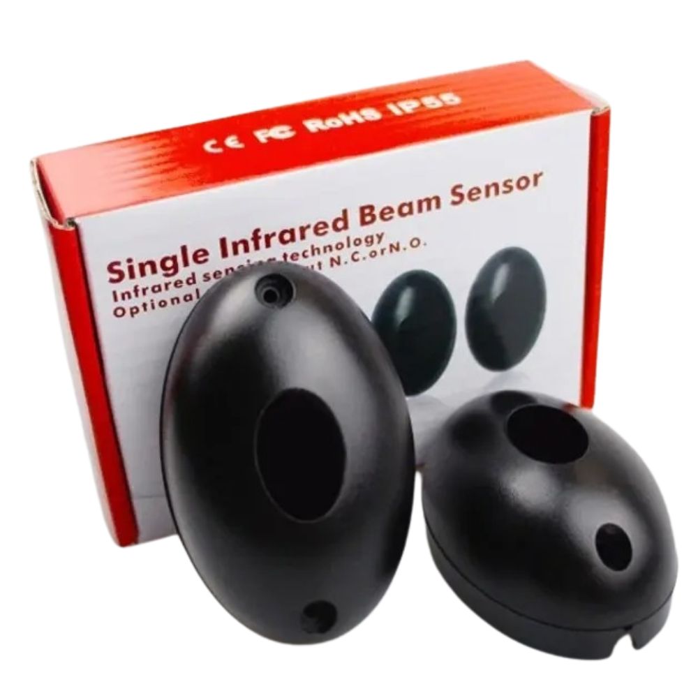 Infrared Beam Sensor Photoelectric Detector for Alarm System – Outdoor Security & Gate Sensor