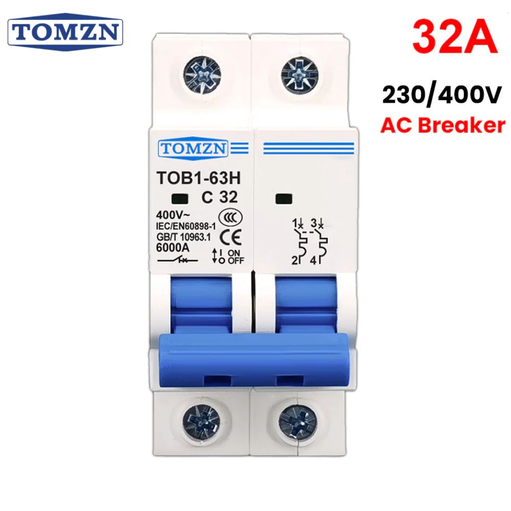 AC BREAKER, ELECTRIC BREAKER, AC 32A BREAKER, TOMZN BREAKER, TOMZN AC BREAKER,