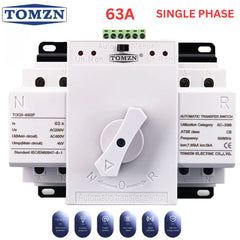 AUTOMETIC METER, AUTOMATIC TRANSFER SWITCH, TOMZN ATS, AUTOMATIC CHANGEOVER