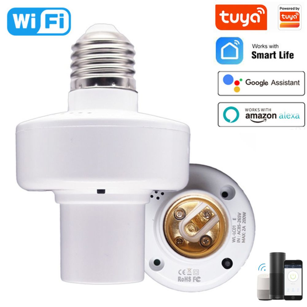Tuya WiFi Smart Light Bulb Holder Socket,
Smart Light Bulb Holder,
WiFi Light Bulb Socket,
Tuya Smart Devices,
Smart Lighting Solution,
Wireless Light Control,
Voice Control Light,
Smart Home Automation,
Smart Bulb Adapter,
Lighting Control System,
Energy Efficient Lighting,
Smart Socket,
Tuya WiFi Socket,
Smart Home Devices,