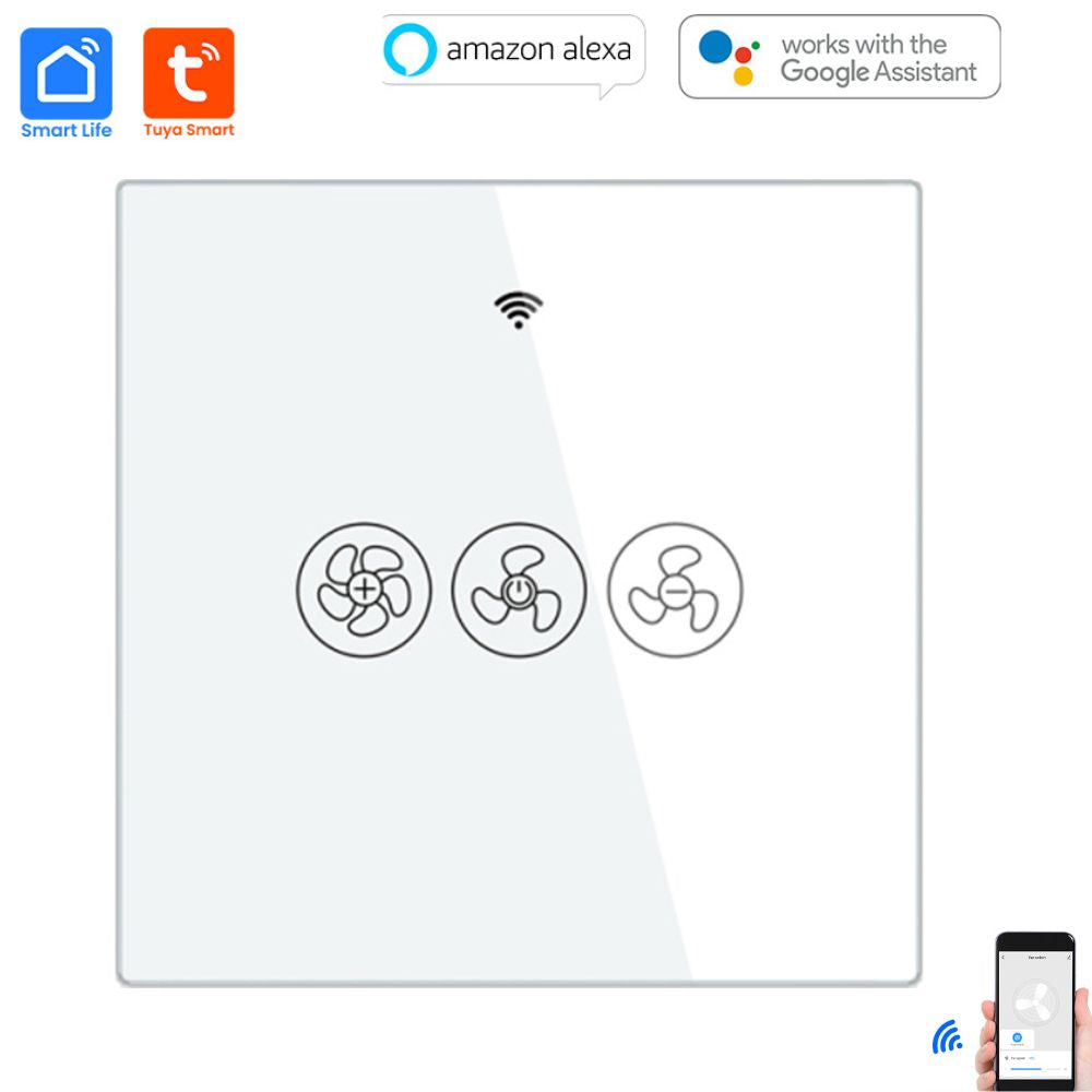 Tuya wifi ceilling fan RF switch, fan switch, ceilling fan, timer fan, wall fan switch, wall switch