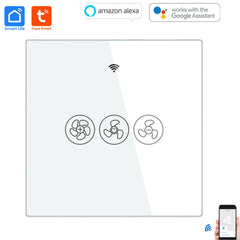 Tuya wifi ceilling fan RF switch, fan switch, ceilling fan, timer fan, wall fan switch, wall switch