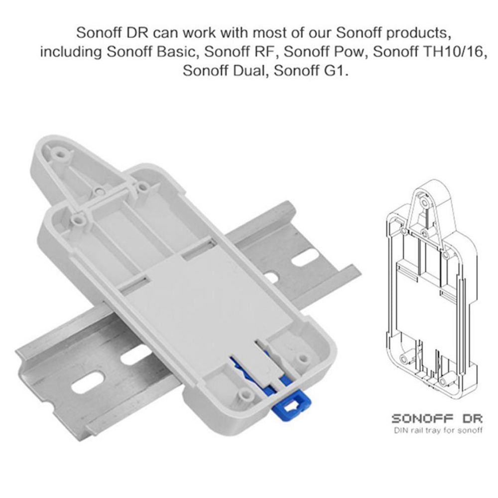 sonoff dinrail tray, dinrail tray
