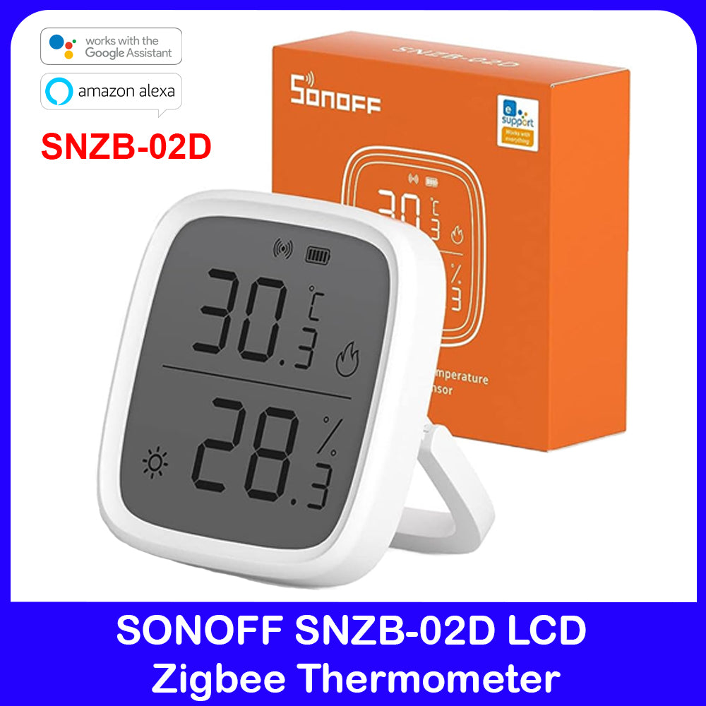 SONOFF SNZB-02D Zigbee Smart Temperature Humidity Sensor With LCD Screen