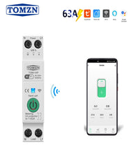 Tomzn 63A Tuya WiFi MCB Smart WIFi Breaker