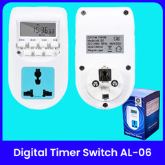 Digital Timer Switch Weekly Programable AL-06