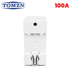 TOMZN TOVAE-100 100A AC Digital Energy Monitor Meter | Voltage Current Power KWH Meter | DIN Rail Voltmeter Ammeter Wattmeter