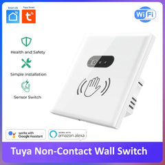 Tuya Smart WiFi Infrared Wall Light Switch Non Contact
