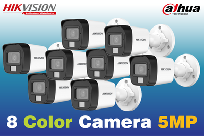 8 Camera (5MP) Color + Audio