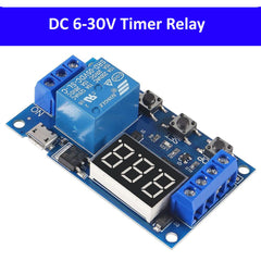 6-30v Timer relay Moudle, Timer Switch, Timer Module, Timer Relay
