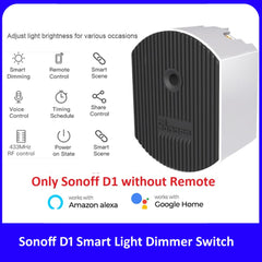 Sonoff D1 WiFi Dimmer Switch