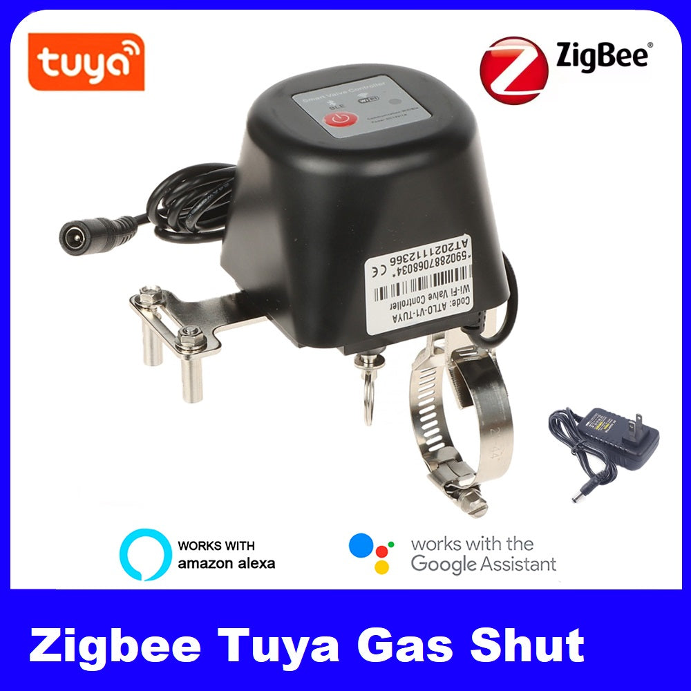 ZigBee Tuya Smart Gas Shut Walve Water Valve