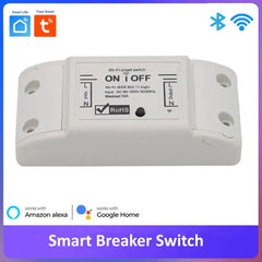 Tuya 10A Smart WiFi Breaker Timer Switch