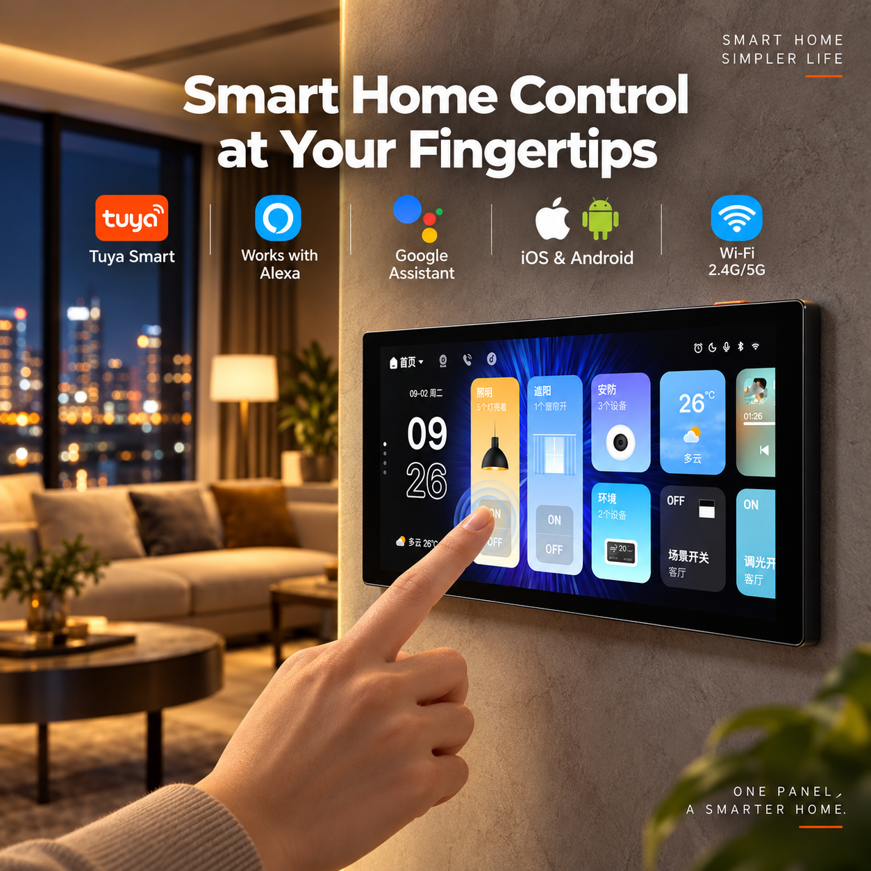 Smart Control Panel 7 Pro+ TPL07-M2 feature view