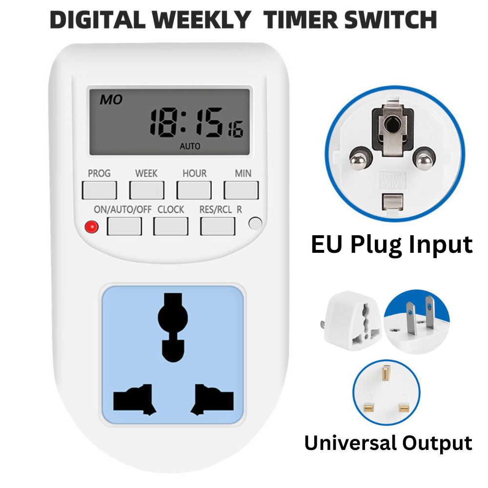 Digital Timer Switch Weekly AL-06, AL-06, AL-06 Timer Switch, Weekly Timer, Timer switch, 