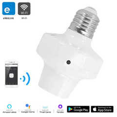EWeLink WiFi E27 LED Bulb Holder Adapter Lamp RF Supprted,
WiFi LED Bulb Holder,
E27 LED Adapter,
EWeLink Smart Devices,
Smart Lighting Solution,
RF Supported Bulb,
Voice Control Light,
Smart Home Automation,
Wireless Lighting Control,
LED Bulb Converter,
Smart Lamp Adapter,
Energy Efficient Lighting,
Smart Home Devices,
WiFi Lighting System,
