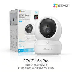 EZVIZ H6C PRO - 2MP IR NIGHT VISION 360° PANORAMIC PAN & TILT WI-FI INDOOR CAMERA