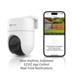 EZVIZ H8C - 2MP COLOR NIGHT VISION 360° PANORAMIC PAN & TILT WI-FI IP65 OUTDOOR CAMERA