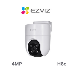 EZVIZ H8C - 4MP COLOR NIGHT VISION 360° PANORAMIC PAN & TILT WI-FI IP65 OUTDOOR CAMERA