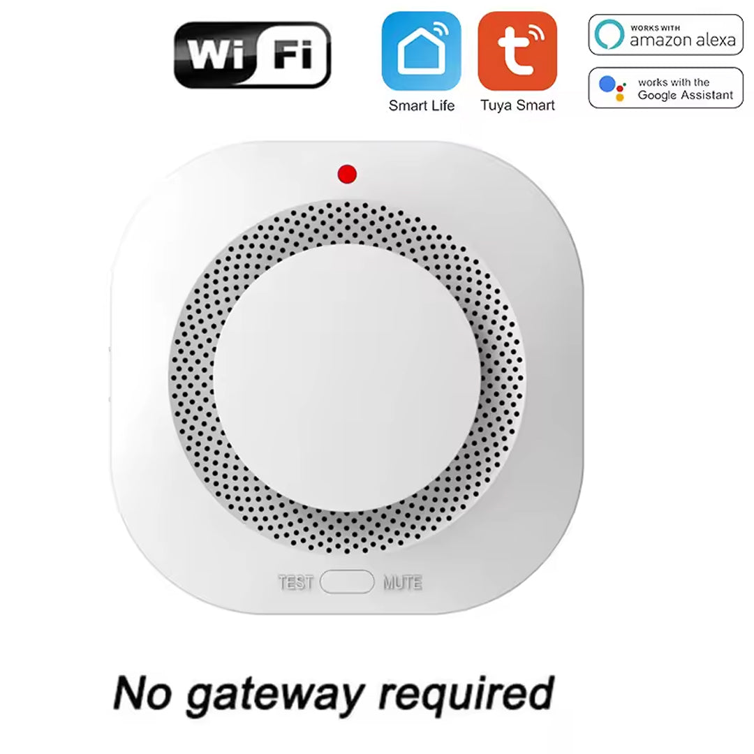 Smart Smoke Detector Sensor | Wireless Smoke sensor With Tuya App Wifi & Zigbee Version