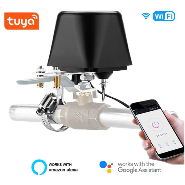 Tuya Smart WiFi Gas Shut Valve | Wireless Gas Shutoff Valve