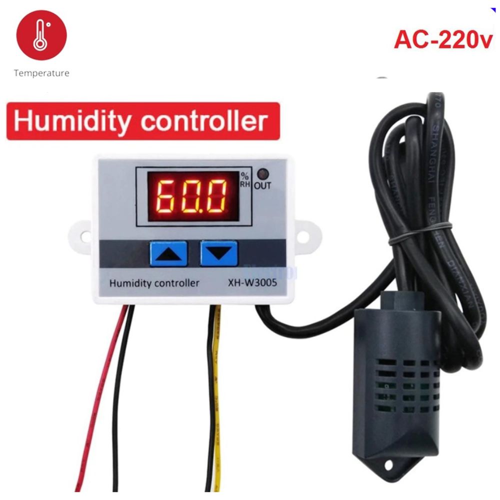 XH-W3005, 220v Temp & Humidity Controller,
Temperature Humidity Controller,
Digital Thermostat,
Humidity Controller,
Temperature Controller,
Climate Control System,
Incubator Controller,
Greenhouse Controller,
Temperature Humidity Regulator,
220V Controller,
Electrical Control System,
Automation Controller,
Environmental Control System,
XH-W3005 Controller,
