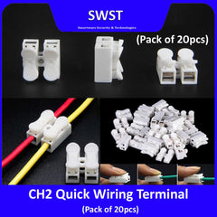 Pack of 20 Pcs - Quick Wiring Terminal CH-2