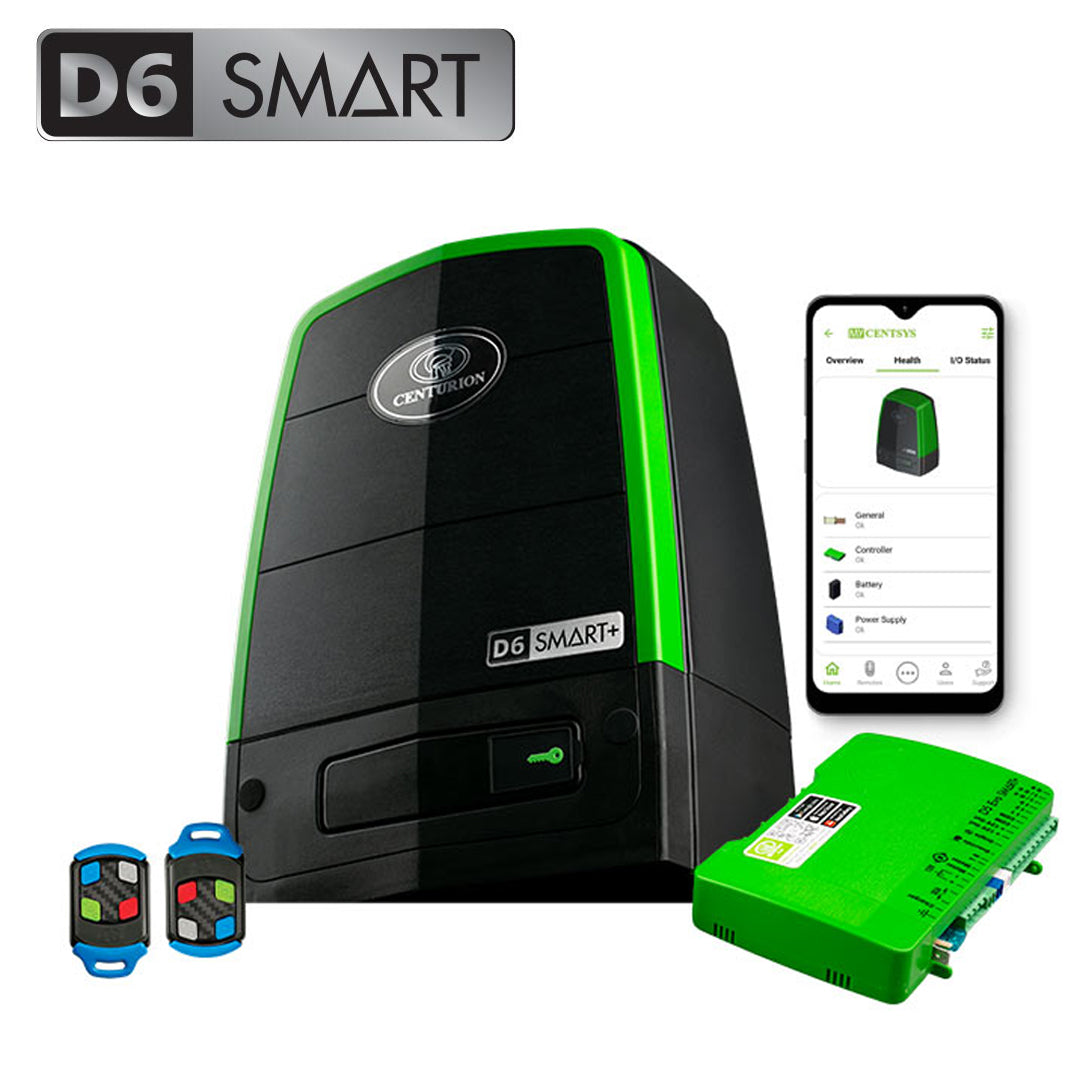 D6 SMART Sliding Gate Motor 24V (Up to 600KG) | Fastest Automatic Gate Opener with App Control & Security System