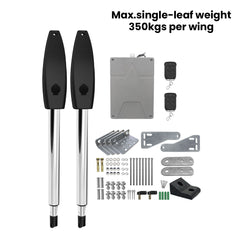 Automatic Swing Gate Motor – 300KG 60W Aluminum Piston Drive for Villa
