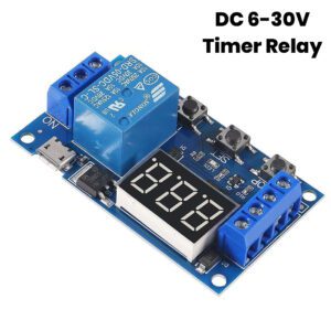 6-30v Multifunction Relay On-Off Timer