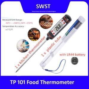 TP101 Digital Meat Thermometer for Cooking Food Kitchen BBQ