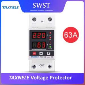 TAXNELE 63A Adjustable Over/Under/Current Protection