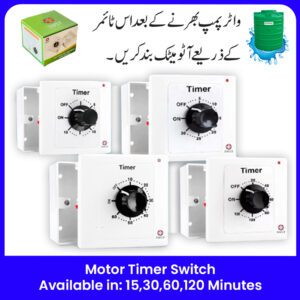 Motor Timer Switch Countdown Timer 15/30/60/120Min