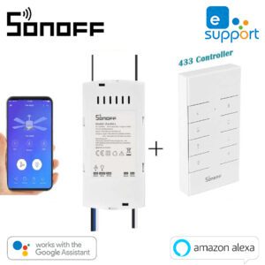 Sonoff Ifan04 Smart ifan+Light Switch wirh RF Remote