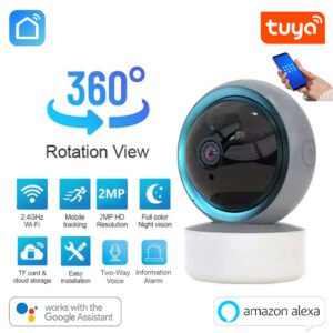 Tuya Smart 2MP Wifi Camera Night VIsion Auto Tracking