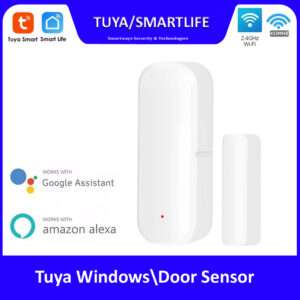 Smart WIFI Window Door Sensor Opening Security Alarm