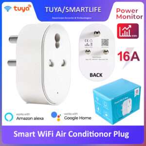 Tuya Smart 16A WiFi Power Plug Air Conditioner